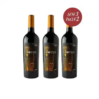 Vinho italiano asio otus tinto 750ml leve 3 pague 2