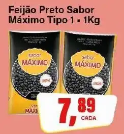 Rede Supermarket Feijão Preto Sabor Máximo Tipo 1. 1Kg oferta
