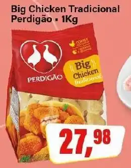 Rede Supermarket Big Chicken Tradicional Perdigão. 1Kg oferta
