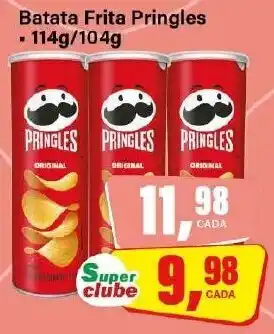 Rede Supermarket Batata Frita Pringles oferta