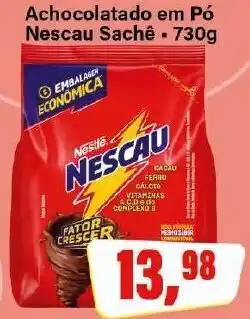 Achocolatado em Pó Nescau Sachê - 730g