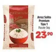 Supermercados Jau Serve Arroz Solito Premium Tipo 1 Pacote 5kg oferta