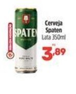 Supermercados Jau Serve Cerveja Spaten lata 350ml oferta