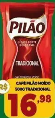 Café PILÃO 500G Tradicional