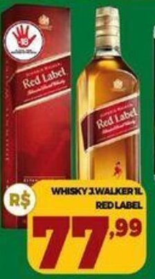 WHISKY J.WALKER 1L RED LABEL