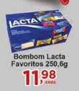 Rossi Supermercado Bombom Lacta Favoritos 250,6g oferta