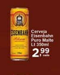 Rossi Supermercado Cerveja Eisenbahn Puro Malte Lt 350ml oferta