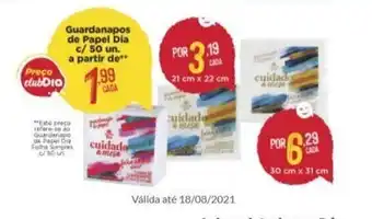 Guardanapos de Papel Dia c/50 un