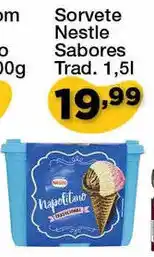 Chama Supermercados Sorvete Nestle Sabores Trad. 1,5l oferta