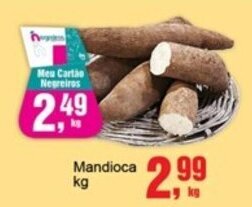 Negreiros Mandioca kg oferta
