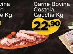 Chama Supermercados Carne Bovina Costela Gaucha Kg oferta