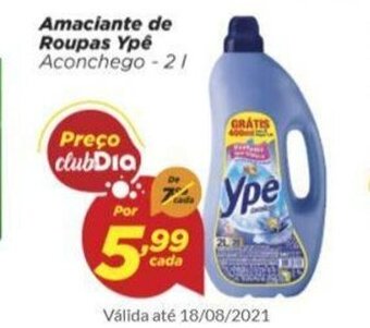 Dia Amaciante de Roupas Ype 2L oferta