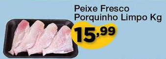 Chama Supermercados Peixe Fresco Porquinho Limpo Kg oferta