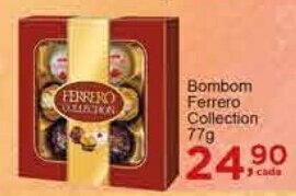 Rossi Supermercado Bombom Ferrero Collection 77g oferta