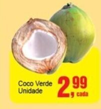 Negreiros Coco Verde Unidade oferta