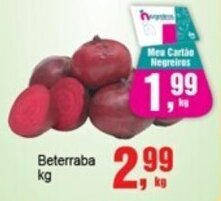 Negreiros Beterraba kg oferta