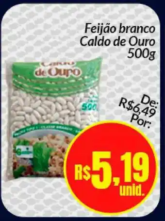Supermercados Baklizi Fiejão Branco Caldo De Ouro 500g oferta