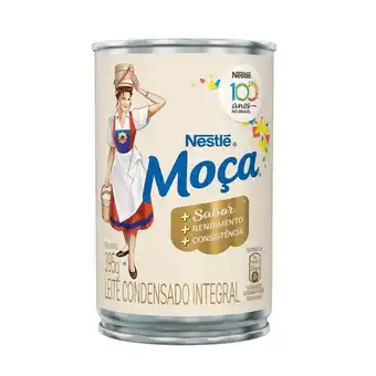 Festval Leite condensado moça em lata 395g oferta