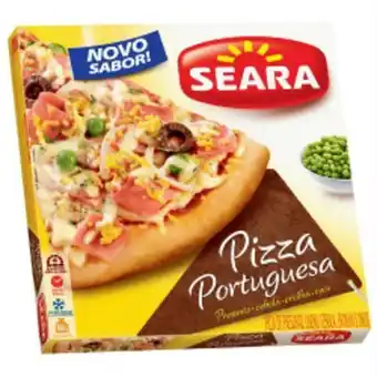 Pizza seara congelada portuguesa cx 460g