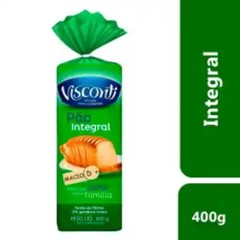 Supermercados Big Compra Pão de forma visconti integral 400g oferta