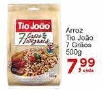 Rossi Supermercado Arroz Tio João 7 Grãos 500g oferta