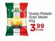 Rossi Supermercado Queijo Ralado Gran Mestri 40g oferta