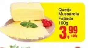 Queijo Mussarela Fatiada 100g