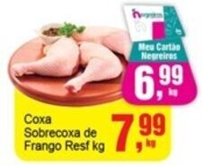 Negreiros Coxa Sobrecoxa de Frango Resf kg oferta