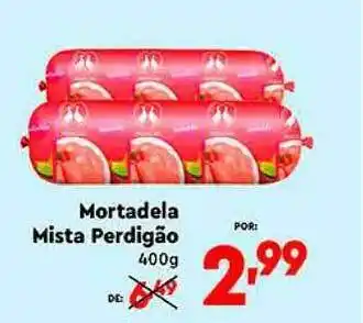 Supermercado Lavapés Mortadela Mista Perdigão 400g oferta