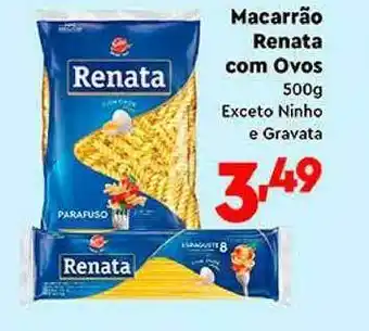 Supermercado Lavapés Macarrão Renat Com Ovos 500g oferta