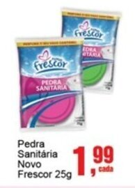 Pedra Sanitária Novo Frescor 25g