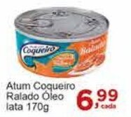 Rossi Supermercado Atum Coqueiro Ralado Oleo lata 170g oferta