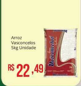 Mart Minas Arroz Vasconcelos 5kg unidade oferta