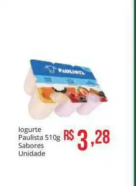 Mart Minas Iogurte Paulista Sabores 510g unidade oferta