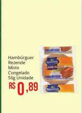 Mart Minas Hambúrguer Rezende Misto Congelado 56g oferta