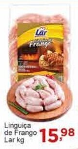Rossi Supermercado Linguiça de frango Lar kg oferta