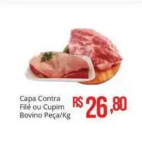 Mart Minas Capa Contra Filé Ou Cupim Bovino Peça/Kg oferta