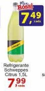 Rossi Supermercado Refrigerante Schweppes Citrus 1,5L oferta