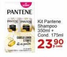 Rossi Supermercado Kit Pantene Shampoo 350ml + Cond. 175ml oferta