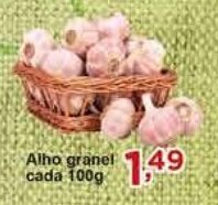 Rossi Supermercado Alho granel cada 100g oferta