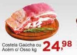 Rossi Supermercado Costela Gaúcha ou Acém c/ Osso kg oferta
