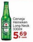 Rossi Supermercado Cerveja Heineken Long Neck 330ml oferta