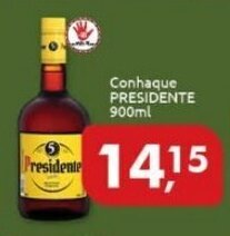 Supermercados Nori Conhaque PRESIDENTE 900ml oferta