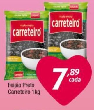 Feijão Preto Carreteiro 1kg