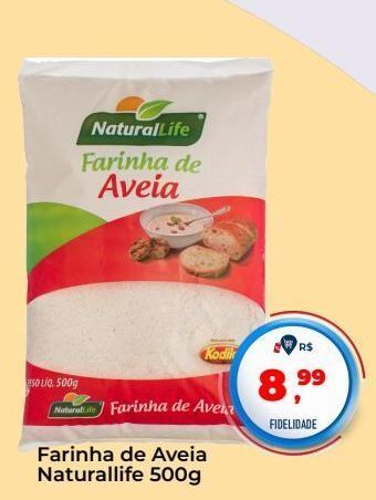 Tonin Superatacado Farinha de aveia naturallife 500g oferta