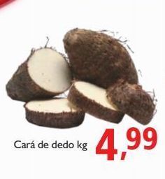 Cará de dedo kg