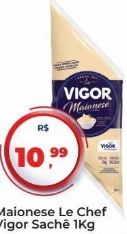 Maionese le chef vigor 1kg