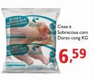 Coxa e sobrecoxa com dorso congelado kg