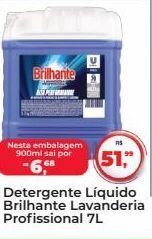 Tonin Superatacado Detergente líquido brilhante lavanderia profissional 7l oferta