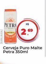 Tonin Superatacado Cerveja puro malte petra 350ml oferta